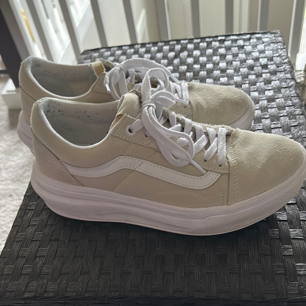 Vans Cream Sneakers